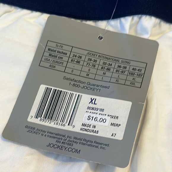 NEW with Tags - Jockey Boxers - Men’s size XL - Picture 3 of 3